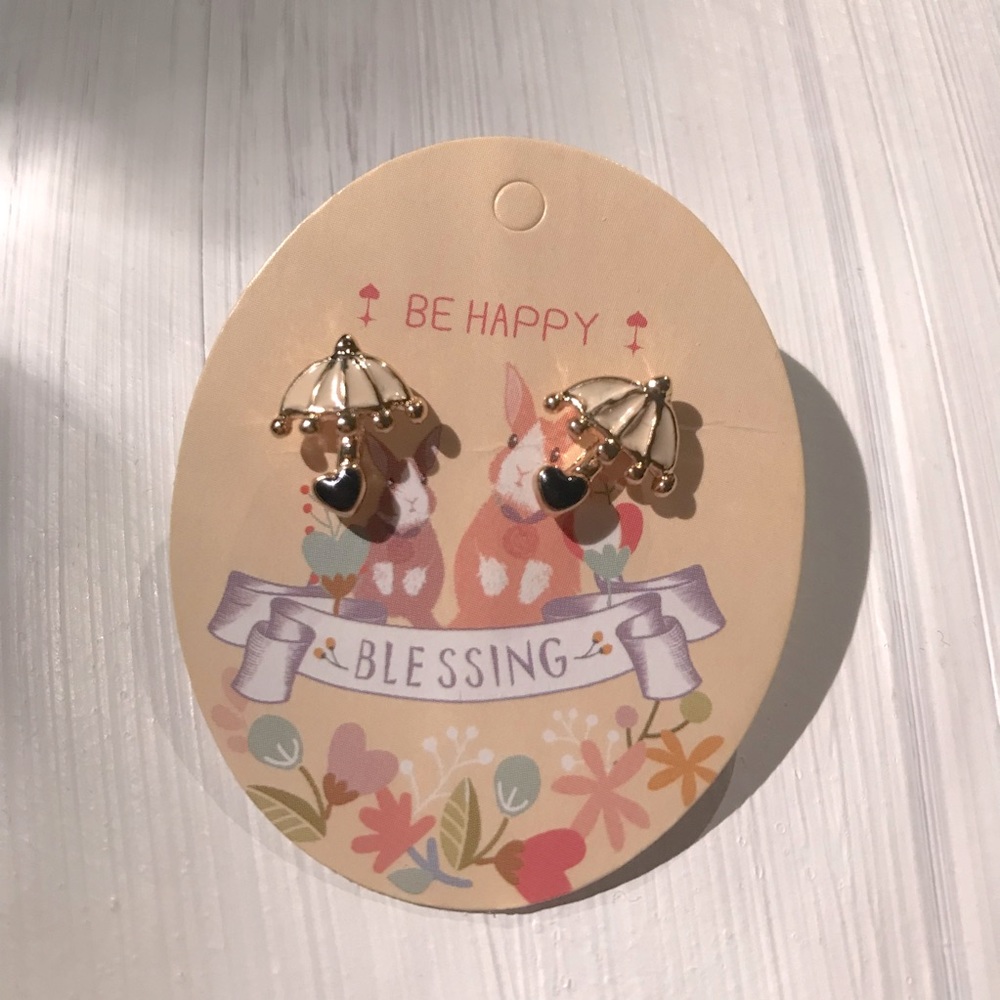 Umbrella earrings